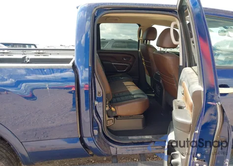 2017 Nissan Titan Xd Platinum Reserve Diesel from USA, damaged, VIN 1N6BA1F45HN572943